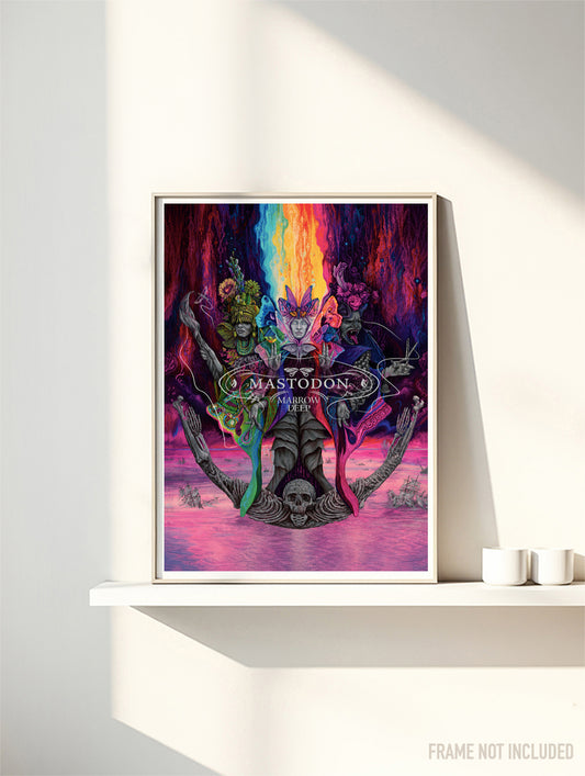 MASTODON - MARROW DEEP - Symbios Design Rare Glossy Poster Print