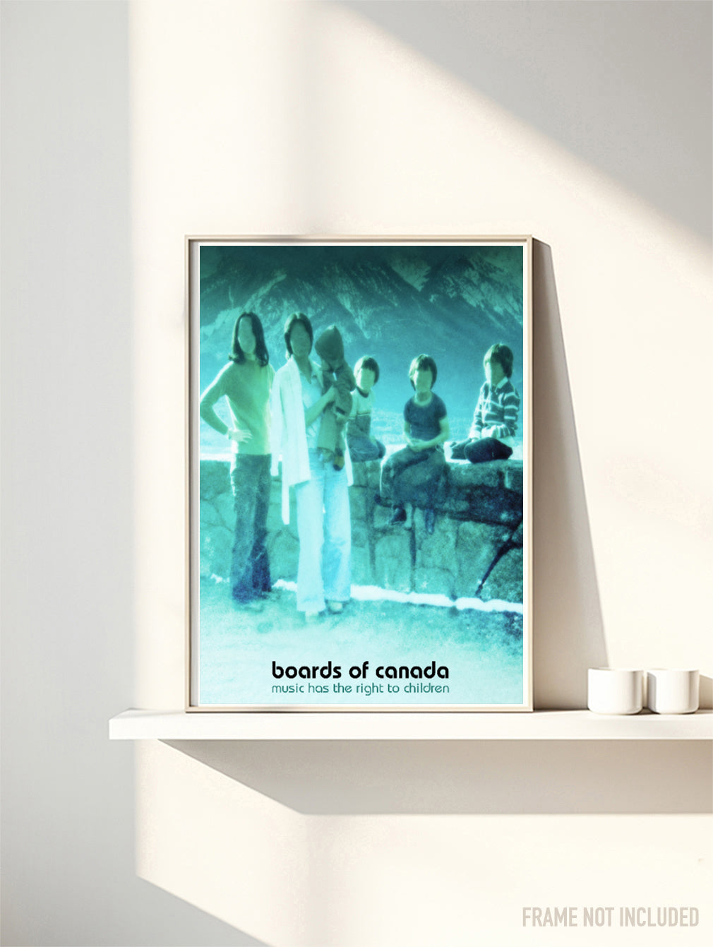 BOARDS OF CANADA - Symbios Design Rare Glossy Poster Print
