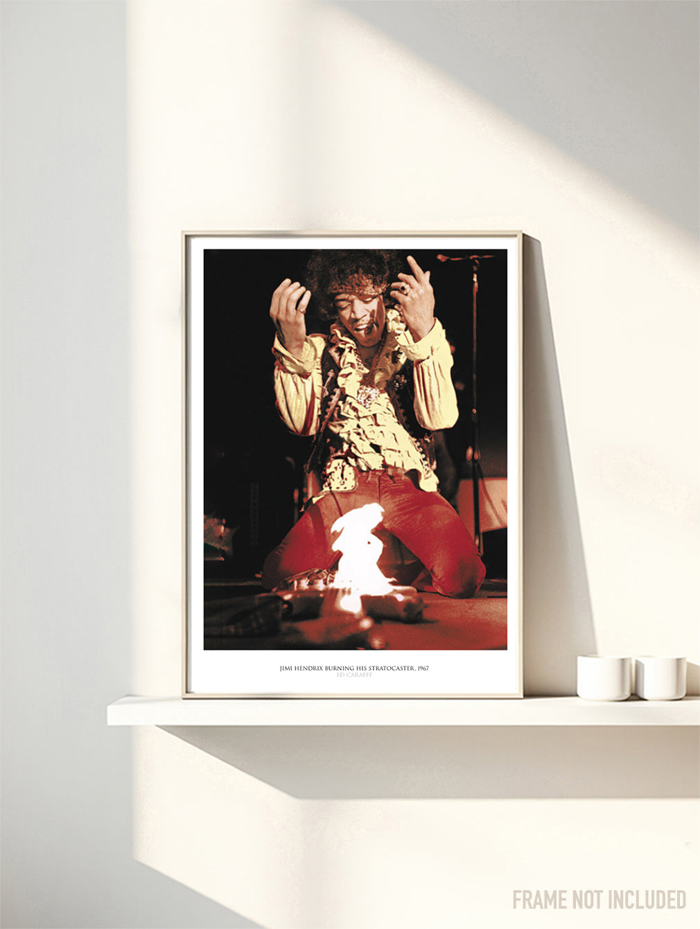 JIMI HENDRIX - Symbios Design Rare Glossy Poster Print