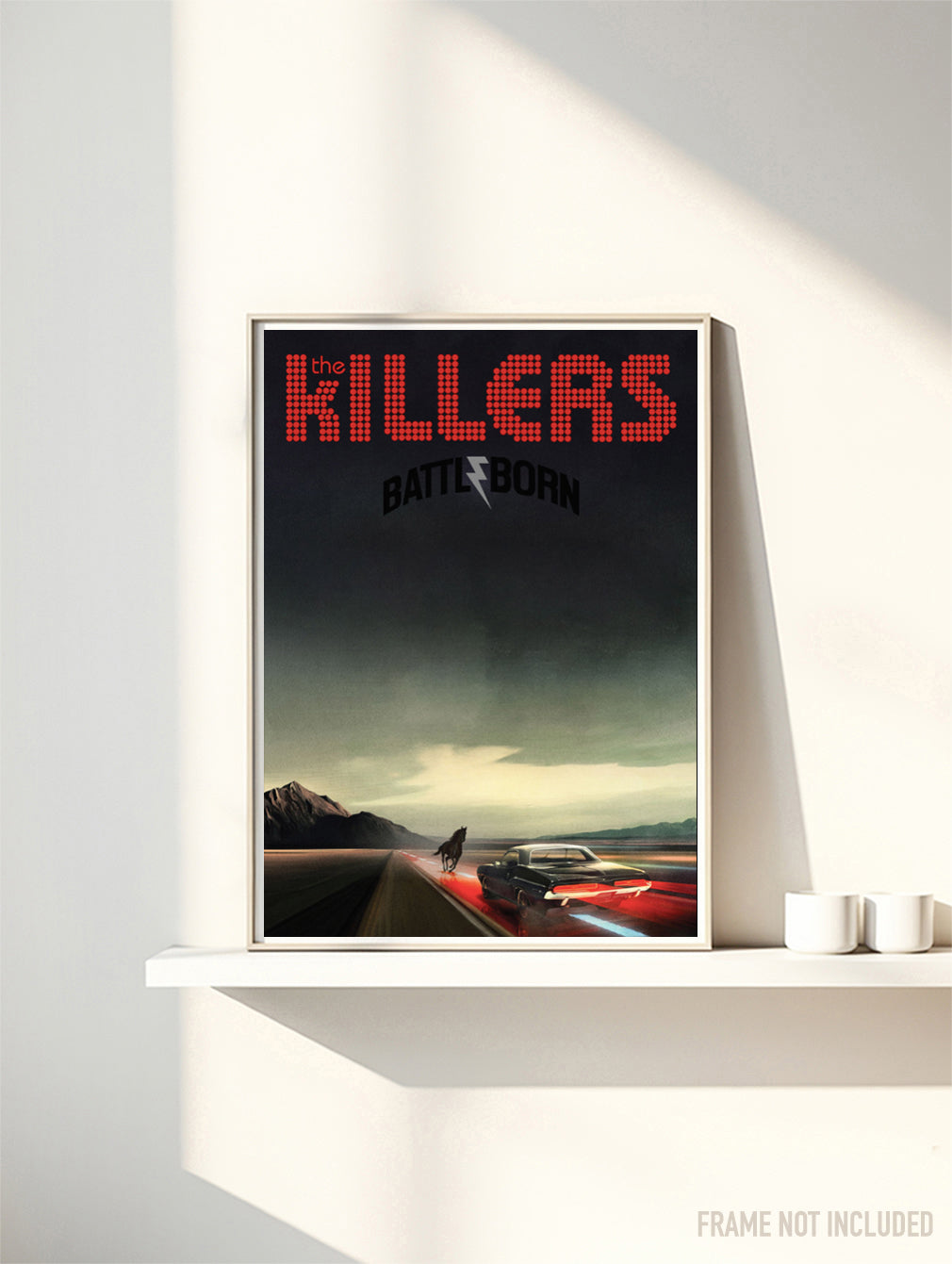 KILLERS - Battle Born - Rare Music Poster,  Music Decor, Band Memorabilia, Music Lover Gift