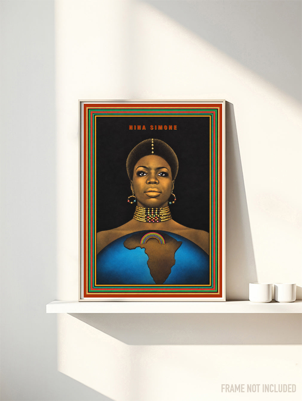 NINA SIMONE - Symbios Design Rare Glossy Poster Print