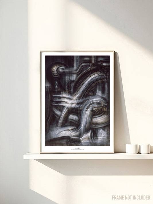 H.R.Giger Japanese Excursion III - Symbios Design Rare Glossy Poster Print
