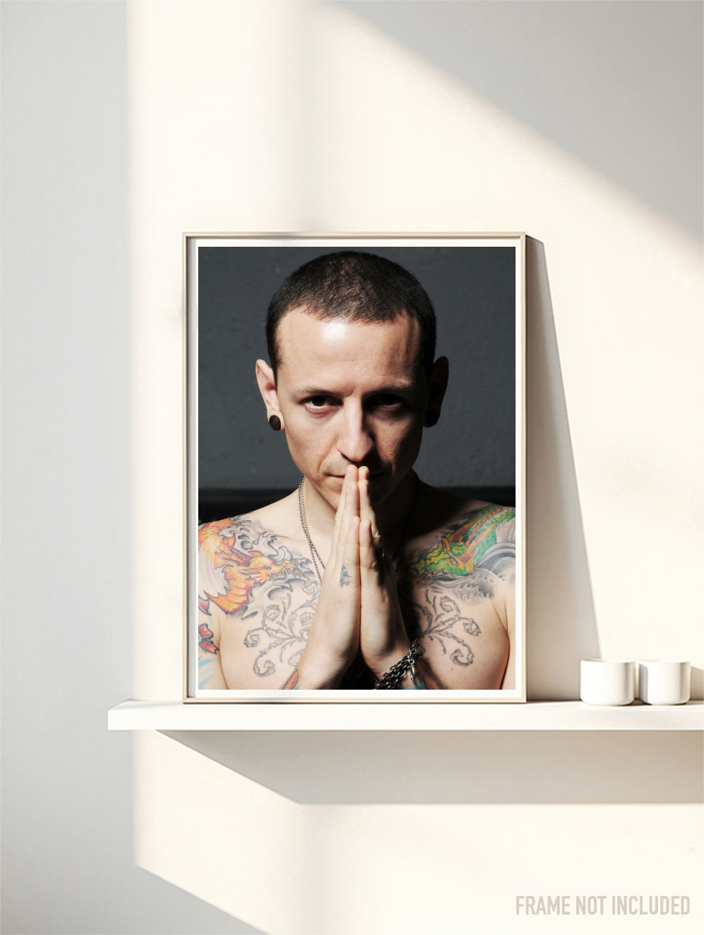 CHESTER BENNINGTON - LINKIN PARK - Symbios Design Rare Glossy Poster Print