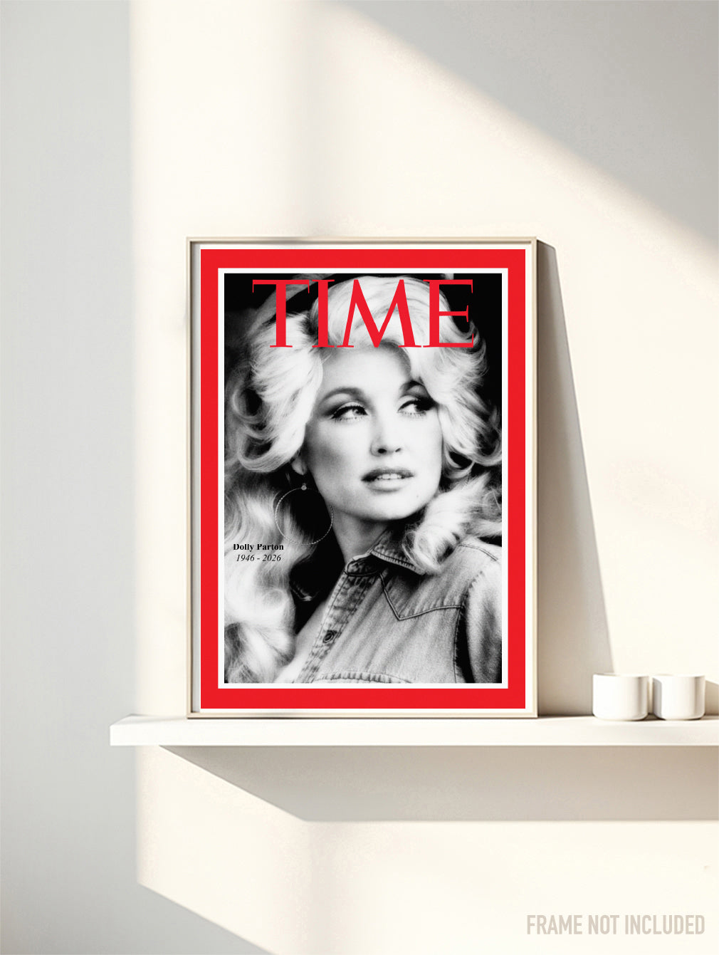 DOLLY PARTON - MEMORIUM - Symbios Design Rare Glossy Poster Print