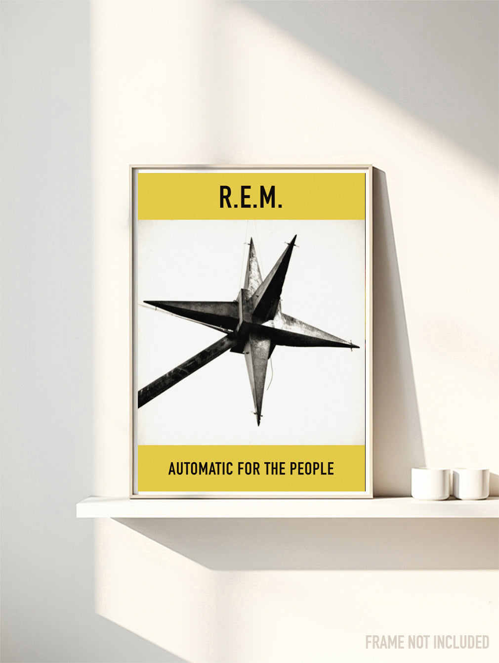 R.E.M. - Automatic for the People - Rare Music Poster,  Music Decor, Band Memorabilia, Music Lover Gift