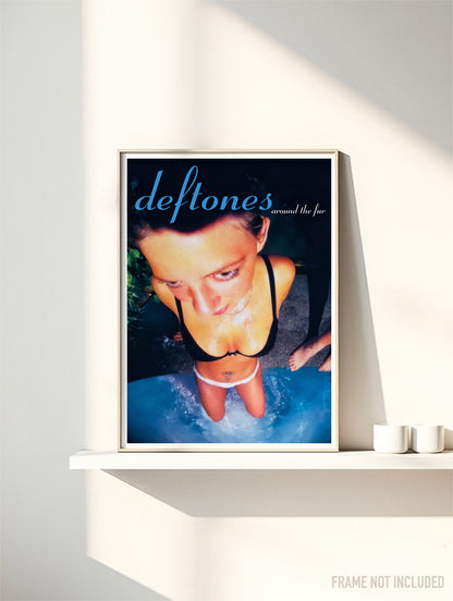 DEFTONES - AROUND THE FUR - Symbios Design Rare Glossy Poster Print