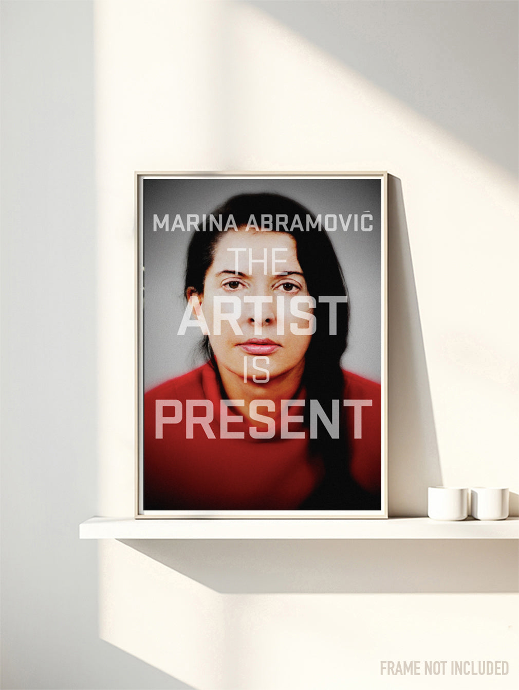 Marina Abramovic - The Artist is Present  - Rare Music Poster,  Music Decor, Band Memorabilia, Music Lover Gift