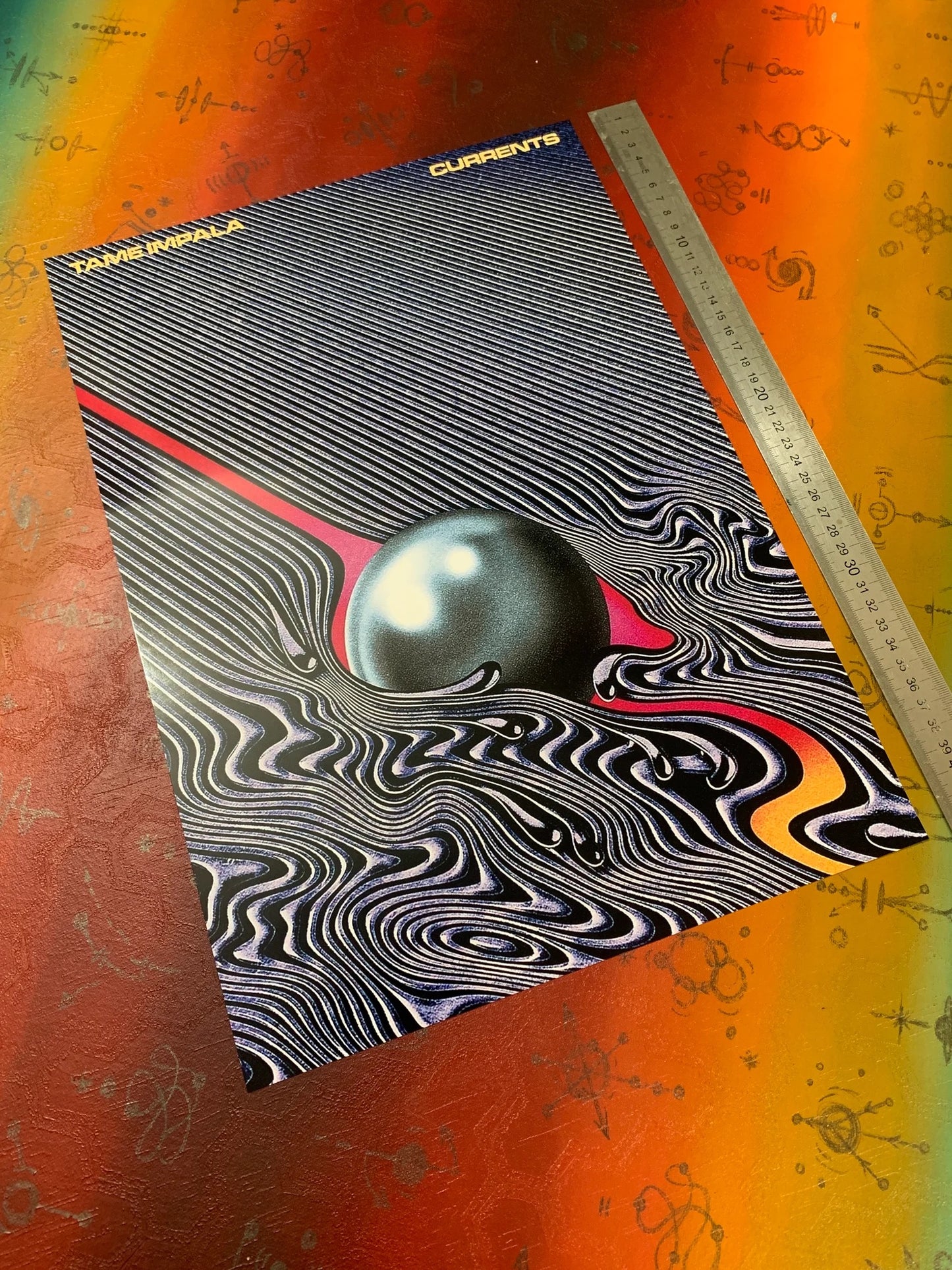 TAME IMPALA - CURRENTS - Symbios Design - Rare Glossy Print