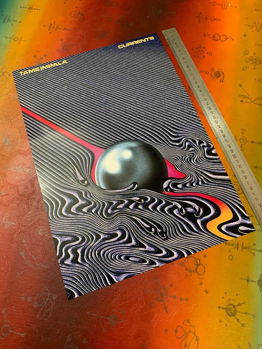 TAME IMPALA - CURRENTS - Symbios Design - Rare Glossy Print