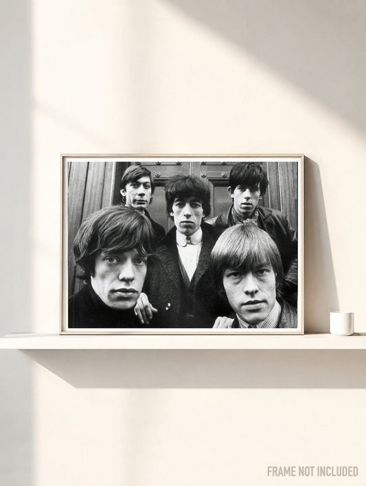 ROLLING STONES - Symbios Design Rare Glossy Poster Print