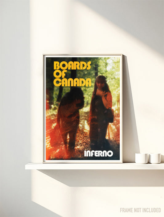 BOARDS OF CANADA - Symbios Design Rare Glossy Poster Print