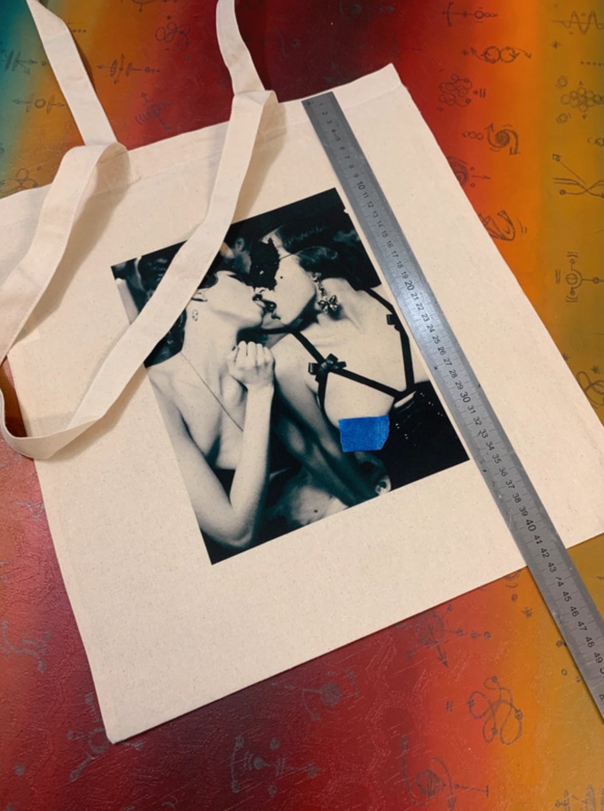 ELLEN VON UNWERTH - Symbios Design Tote Bag