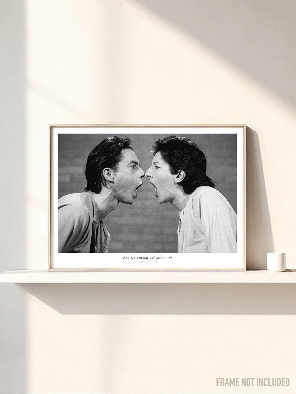 ABRAMOVIC & ULAY - AAA - AAA - Symbios Design Rare Glossy Poster Print