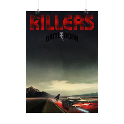 KILLERS - Battle Born - Rare Music Poster,  Music Decor, Band Memorabilia, Music Lover Gift
