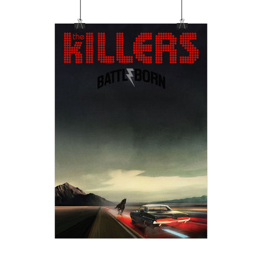 KILLERS - Battle Born - Rare Music Poster,  Music Decor, Band Memorabilia, Music Lover Gift