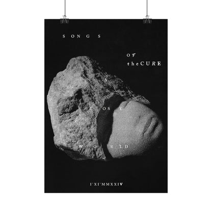 The Cure - Songs of a lost world - Rare Music Poster,  Music Decor, Band Memorabilia, Music Lover Gift