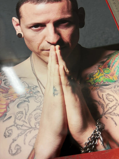 CHESTER BENNINGTON - LINKIN PARK - Symbios Design - Rare Glossy Print