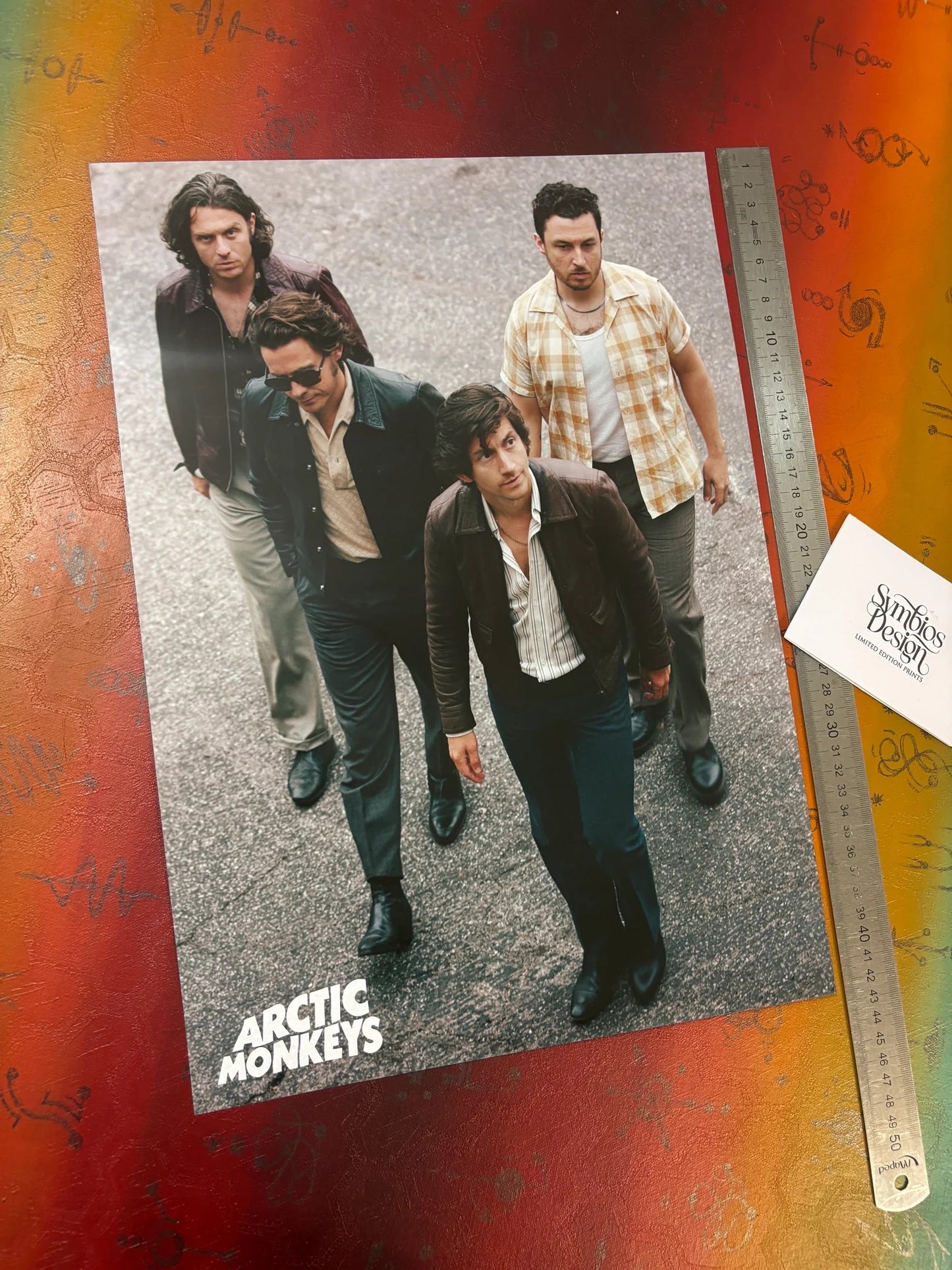 ARCTIC MONKEYS - BAND - Symbios Design - Rare Glossy Print