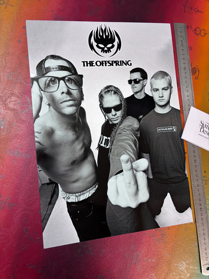 THE OFFSPRING  - Symbios Design - Rare Glossy Print