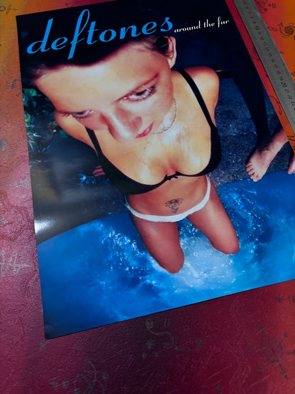 DEFTONES - AROUND THE FUR  - Symbios Design - Rare Glossy Print