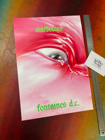FONTAINES DC - STARBURSTER  - Symbios Design - Rare Glossy Print