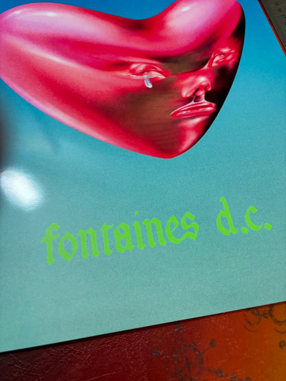 FONTAINES DC - ROMANCE - Symbios Design - Rare Glossy Print