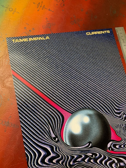 TAME IMPALA - CURRENTS - Symbios Design - Rare Glossy Print