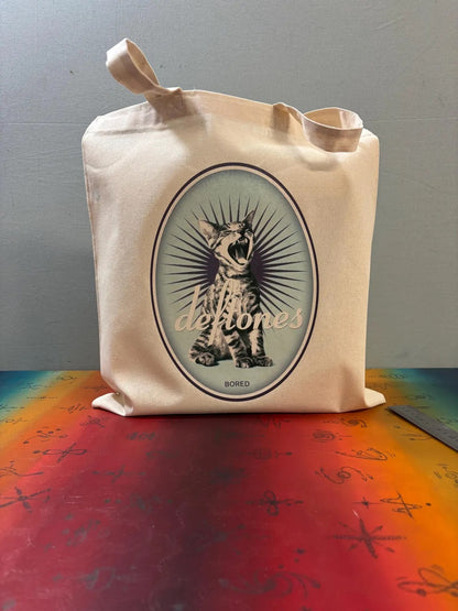 DEFTONES - BORED - Tote Bag – Oeko-Tex Certified Cotton Reusable Bag