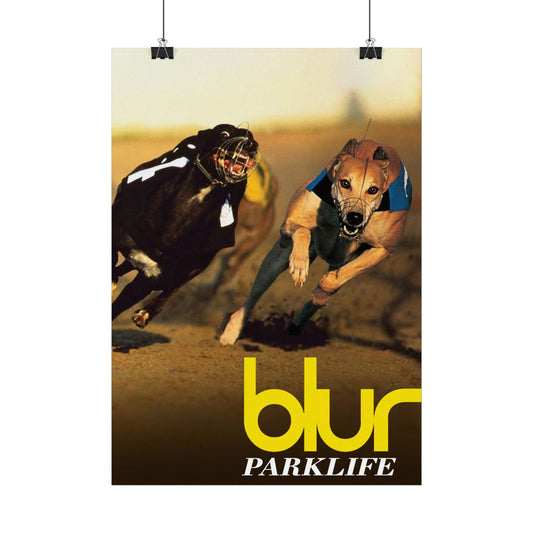 BLUR - PARKLIFE - Retro Vintage Music Poster,  Music Decor, Band Memorabilia, Music Lover Gift