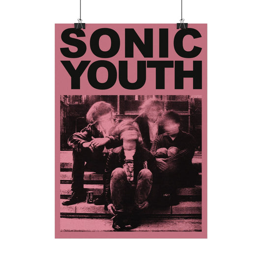 SONIC YOUTH - Rare Music Poster,  Music Decor, Band Memorabilia, Music Lover Gift