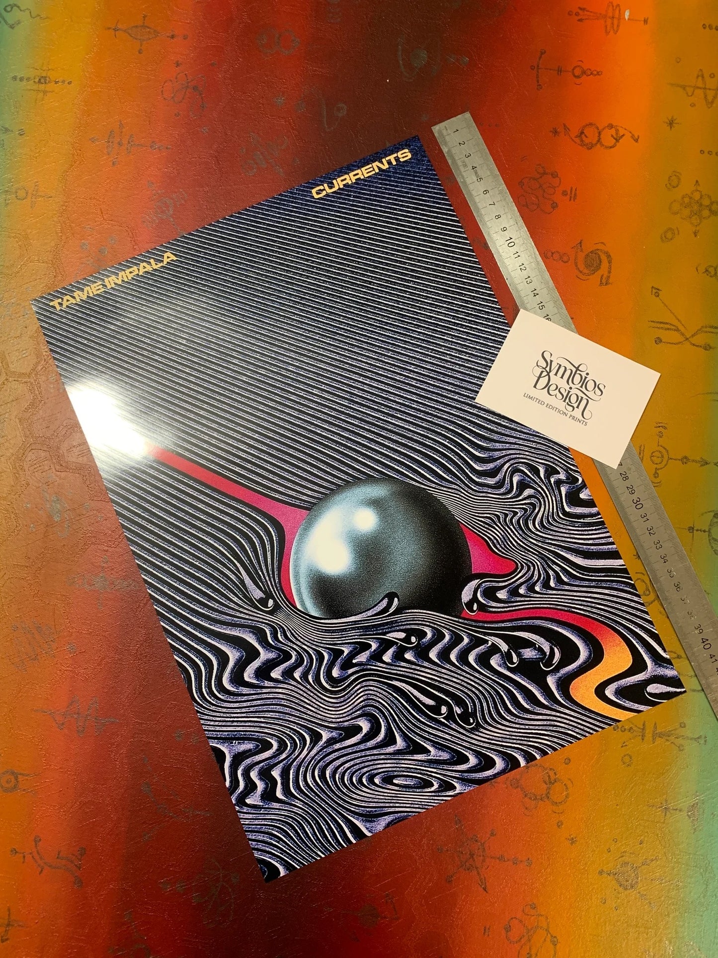 TAME IMPALA - CURRENTS - Symbios Design - Rare Glossy Print