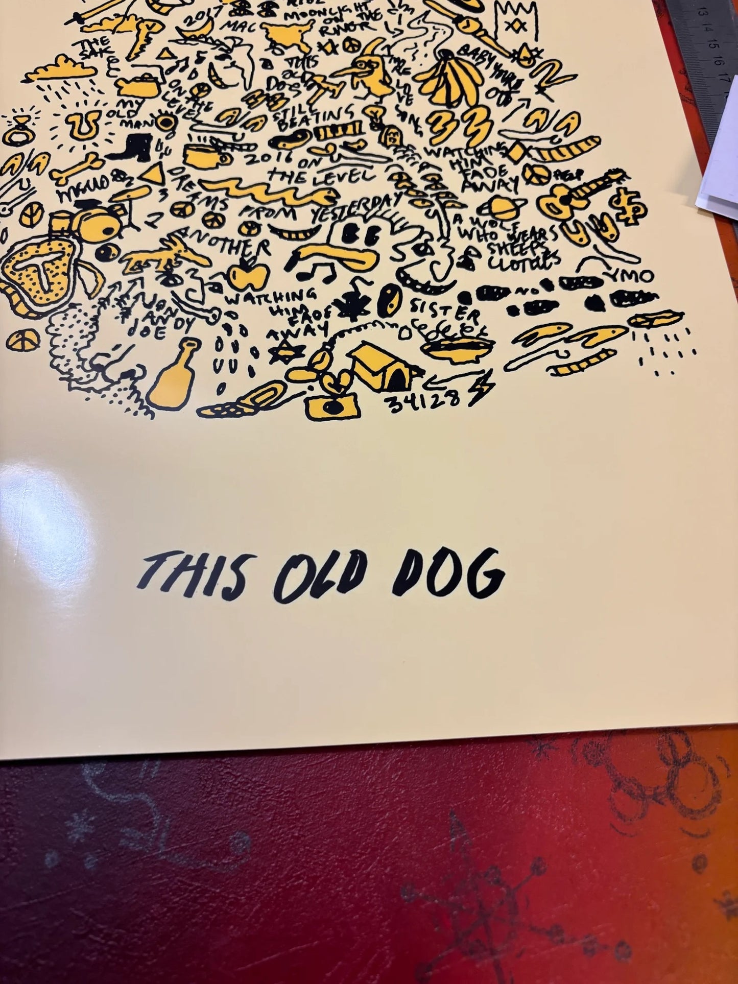 MAC DEMARCO - THIS OLD DOG - Symbios Design - Rare Glossy Print