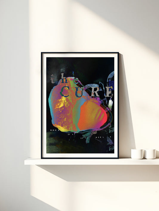 THE CURE - MIXES OF A LOST WORLD - Symbios Design Glossy Poster Print