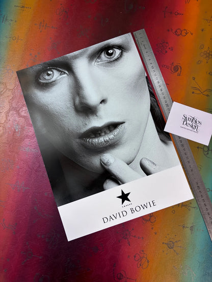 DAVID BOWIE - CLASSIC PORTRAIT  - Symbios Design - Rare Glossy Print