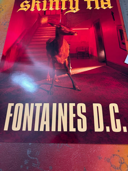 FONTAINES DC - SKINTY FIA  - Symbios Design - Rare Glossy Print
