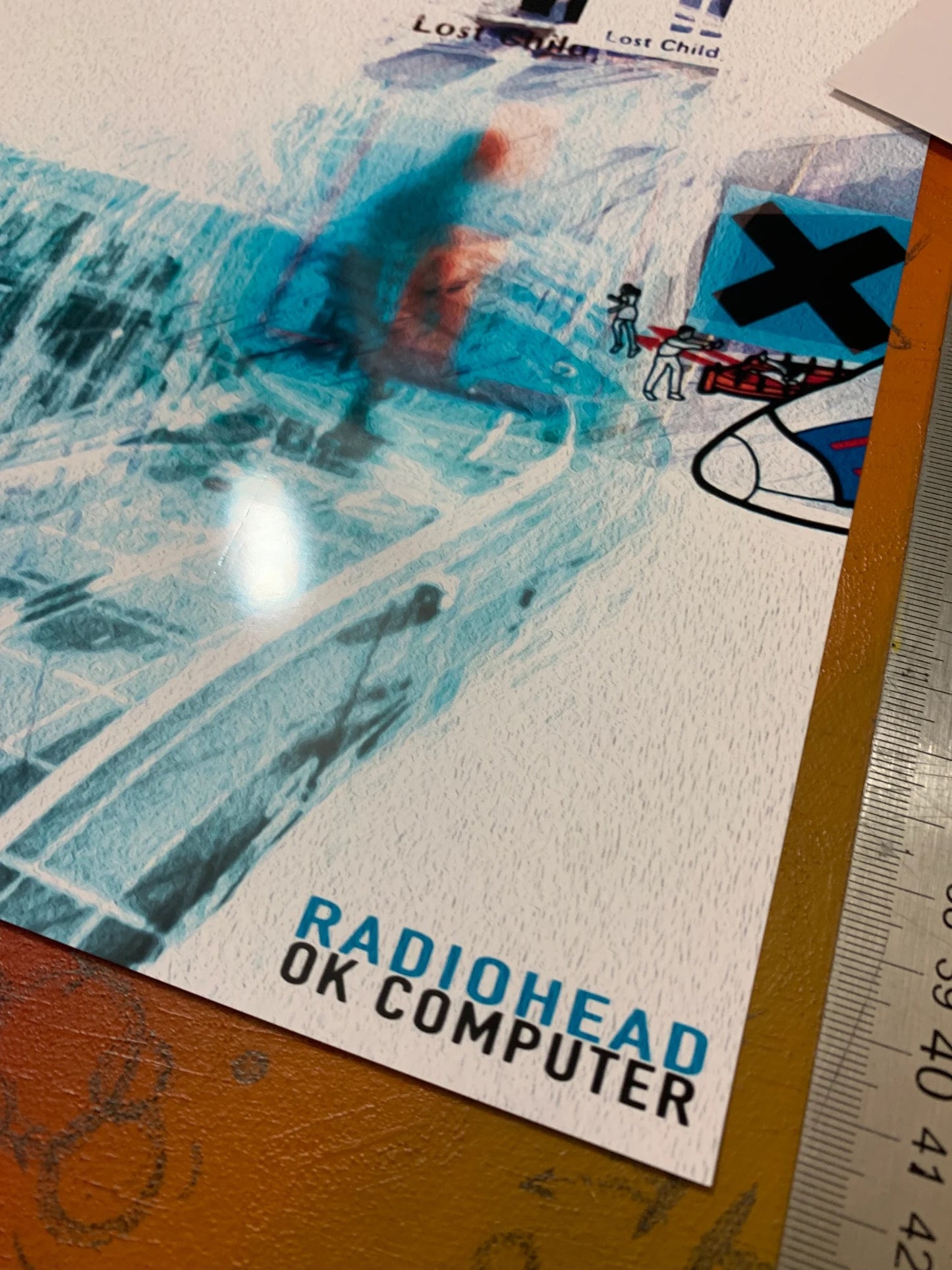 RADIOHEAD - OK COMPUTER - Symbios Design - Rare Glossy Print