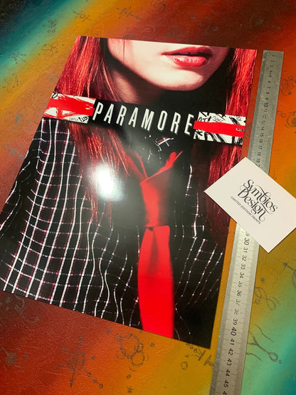 PARAMORE II - SYMBIOS DESIGN - RARE POSTER PHOTO PRINT