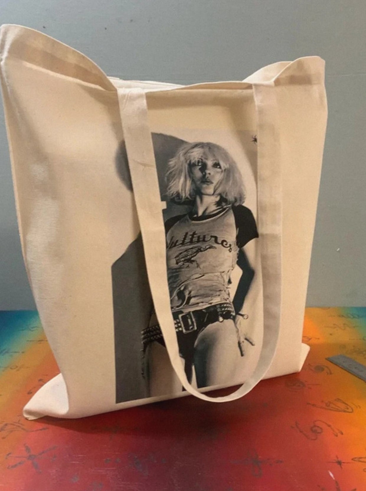 BLONDIE - VINTAGE RETRO - Symbios Design Tote Bag