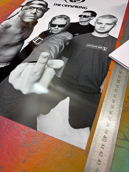 THE OFFSPRING  - Symbios Design - Rare Glossy Print