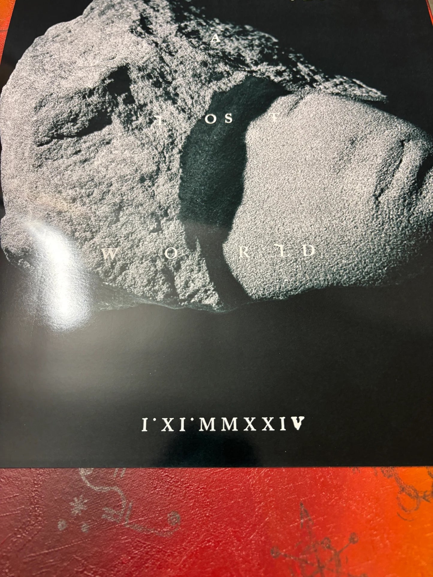 THE CURE - SONGS OF A LOST WORLD - Symbios Design - Rare Glossy Print