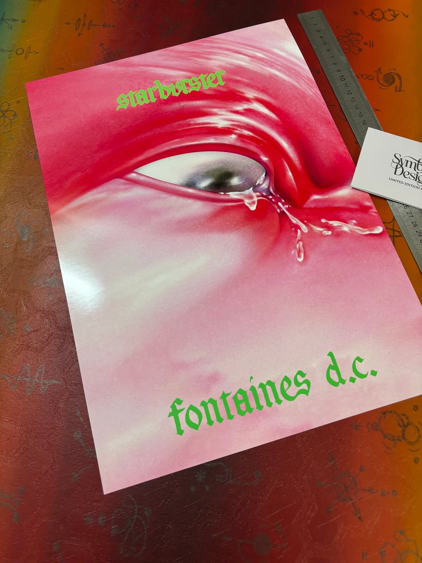 FONTAINES DC - STARBURSTER  - Symbios Design - Rare Glossy Print