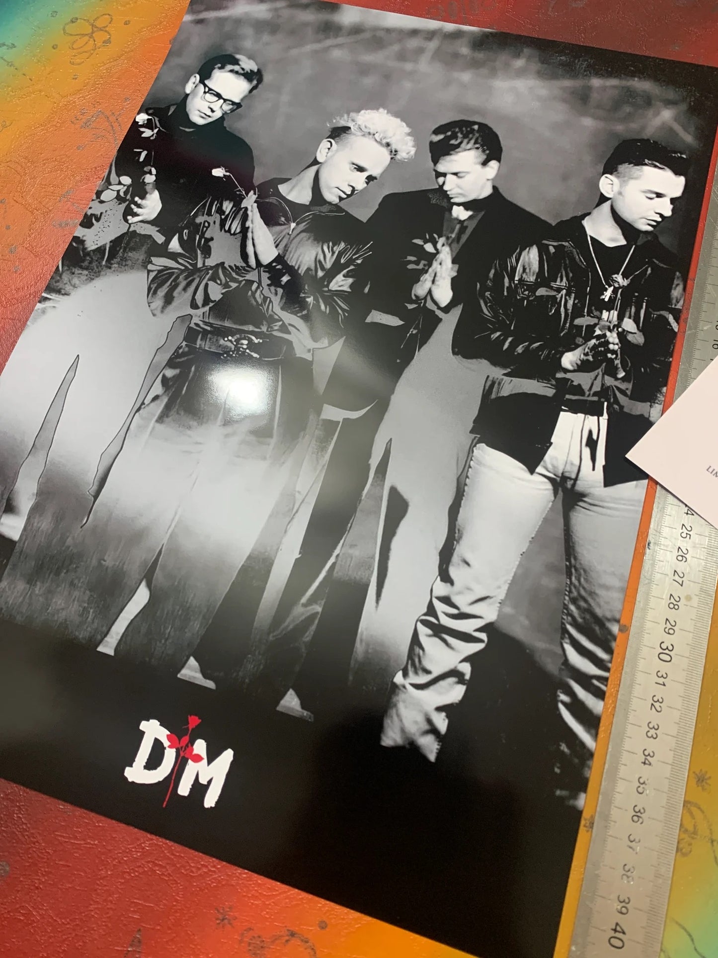 DEPECHE MODE - VIOLATOR - Symbios Design - Rare Glossy Print
