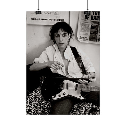 Patti Smith - Rare Music Poster,  Music Decor, Band Memorabilia, Music Lover Gift