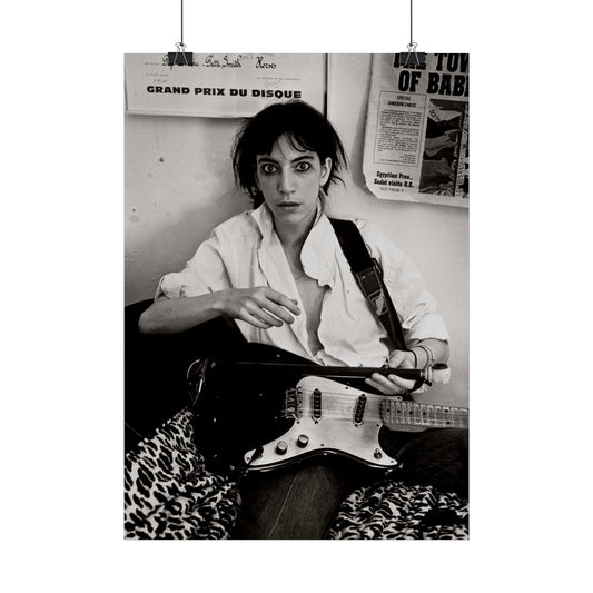 Patti Smith - Rare Music Poster,  Music Decor, Band Memorabilia, Music Lover Gift