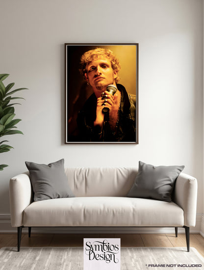 Alice in Chains - Layne Staley - Rare Music Poster,  Music Decor, Band Memorabilia, Music Lover Gift