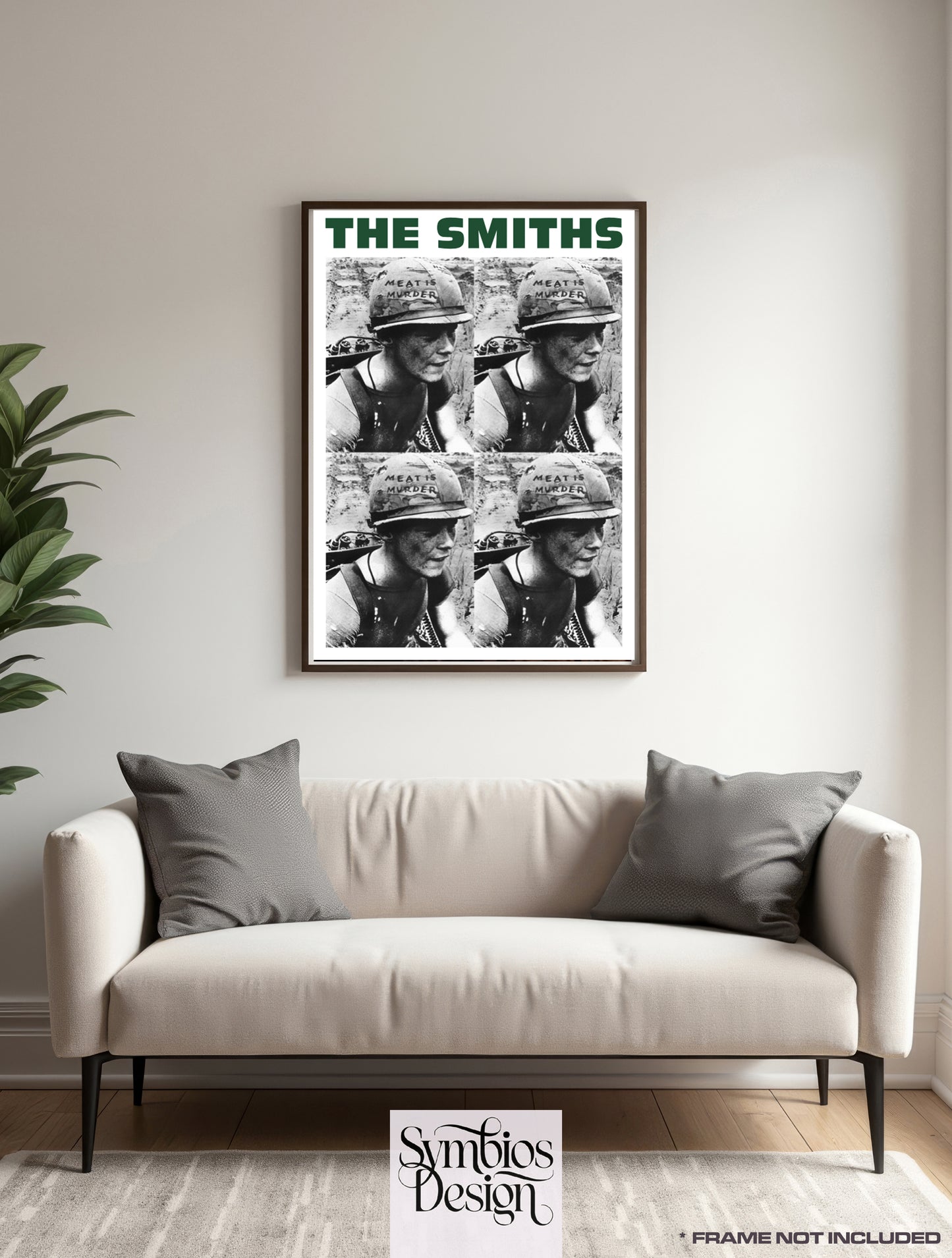 The Smiths - Meat is Murder  - Rare Music Poster,  Music Decor, Band Memorabilia, Music Lover Gift