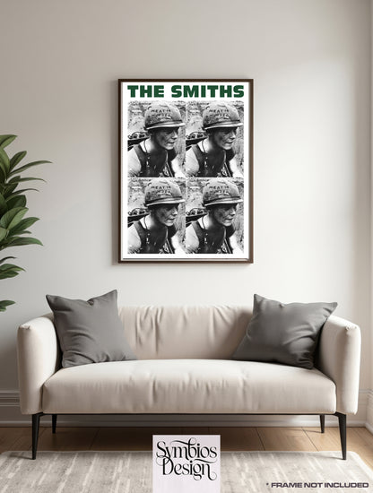 The Smiths - Meat is Murder  - Rare Music Poster,  Music Decor, Band Memorabilia, Music Lover Gift