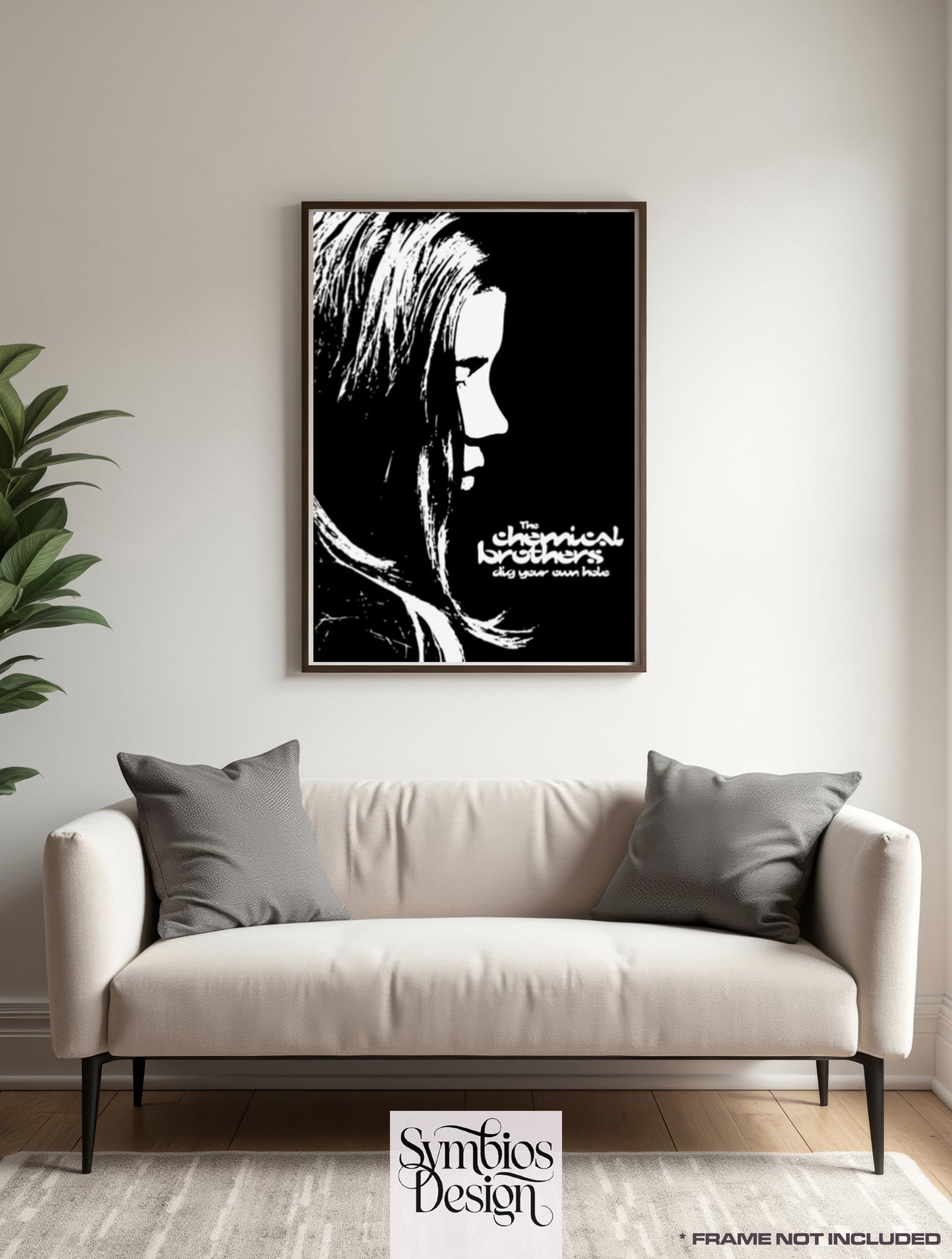 THE CHEMICAL BROTHERS - Dig your own hole - Rare Portrait Music Poster,  Music Decor, Band Memorabilia, Music Lover Gift