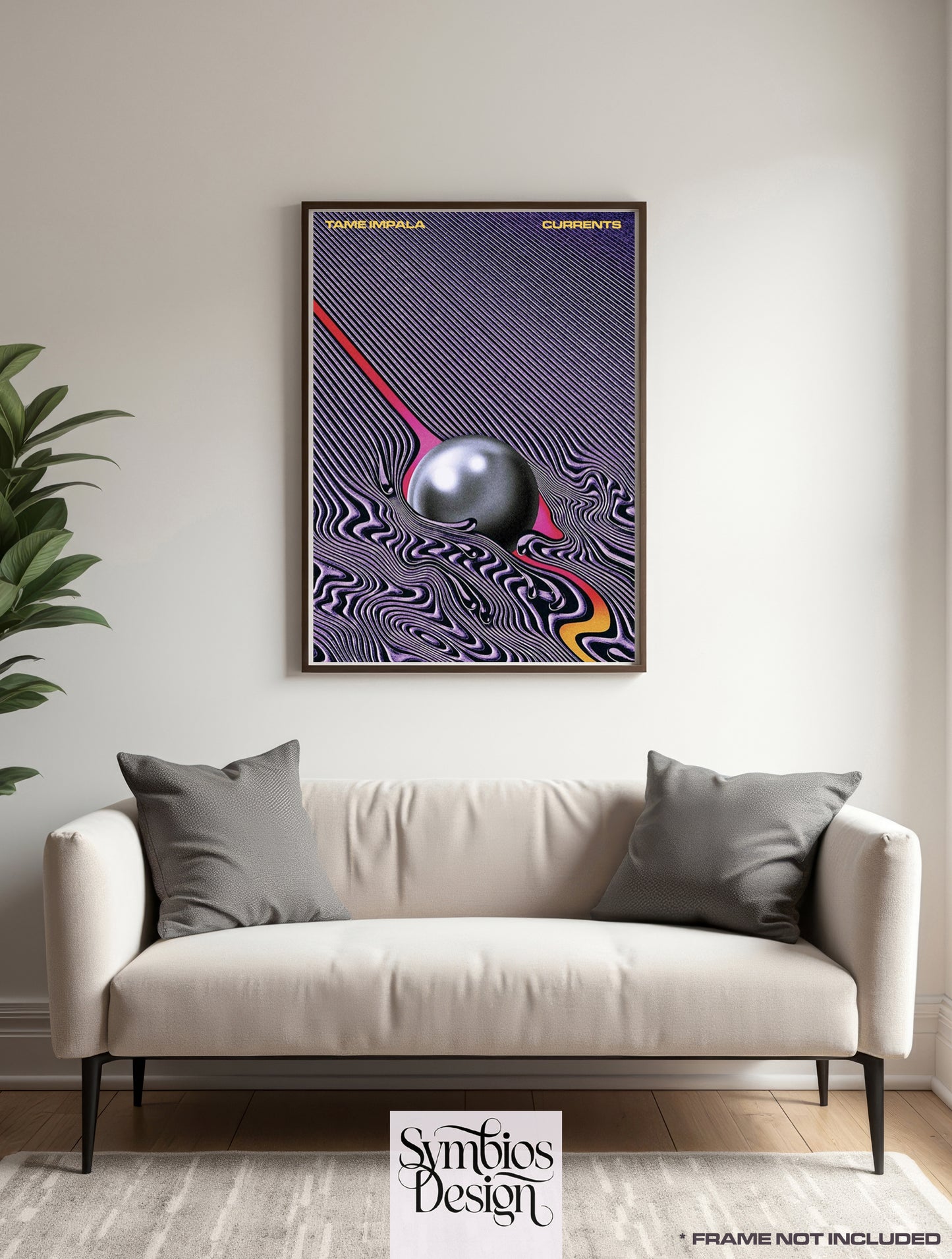 Tame Impala - Currents - Rare Music Poster,  Music Decor, Band Memorabilia, Music Lover Gift