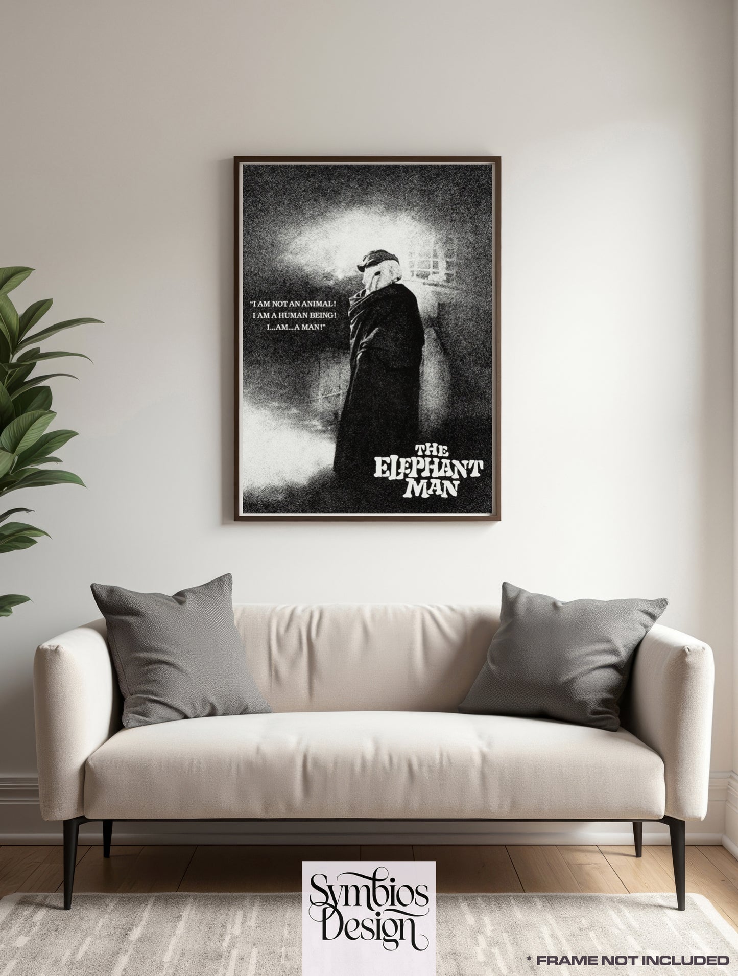 DAVID LYNCH - The Elephant Man - Rare Music Poster,  Music Decor, Band Memorabilia, Music Lover Gift